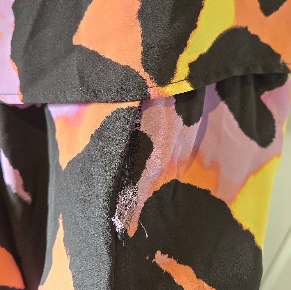 Judith March Colorful Leopard Print Romper - Picture 2 of 4